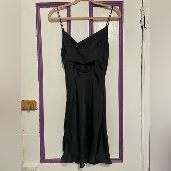 The Vanity Room Black Slip Dress – Size S - Picture 2 of 4
